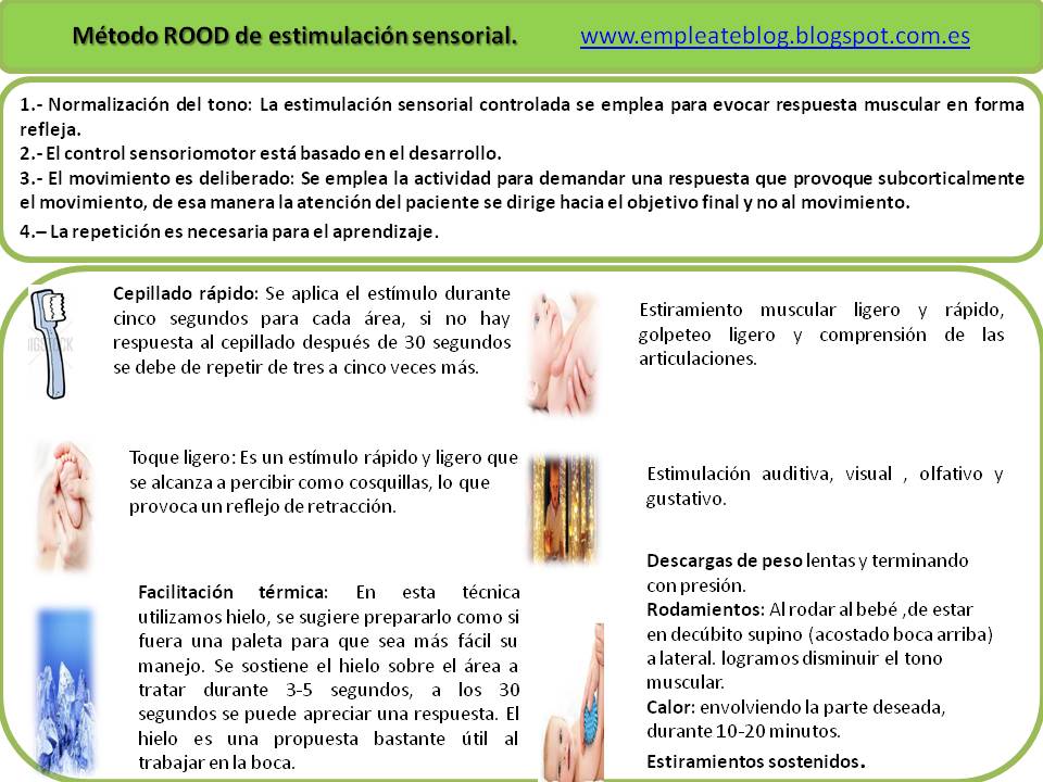 Estimulación sensorial con el método ROOD. | Empléateblog Integración ...