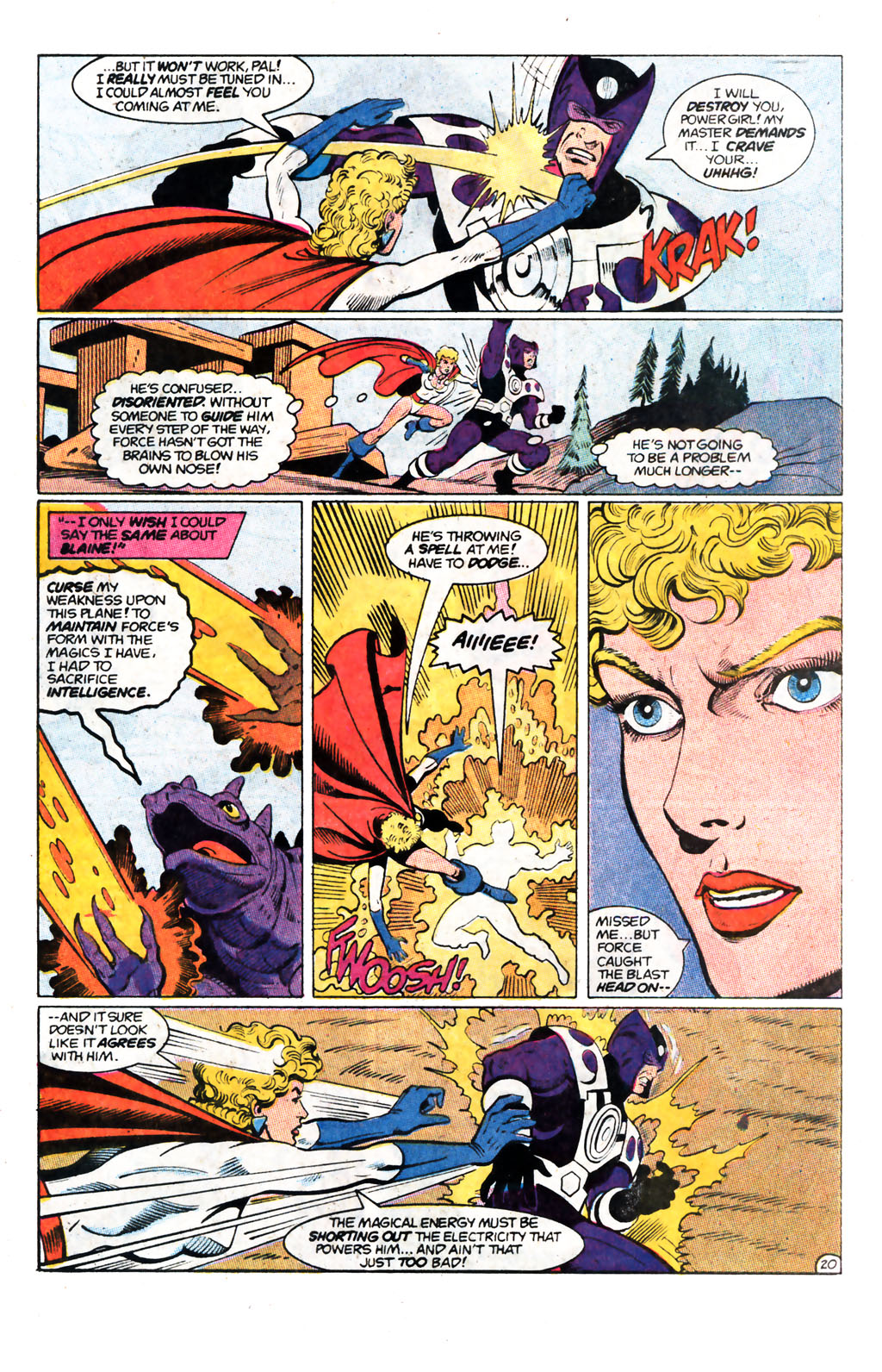Read online Power Girl (1988) comic -  Issue #3 - 21