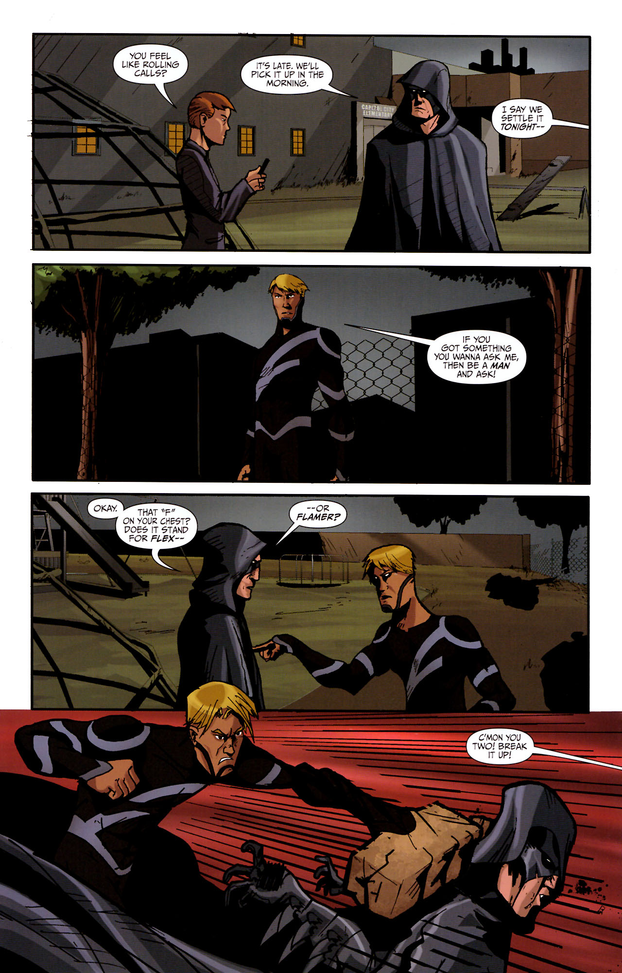 Read online Caped comic -  Issue #3 - 12