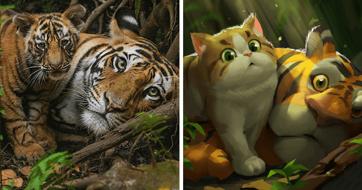 Artist Transforms National Geographic Photographs Into Breathtaking