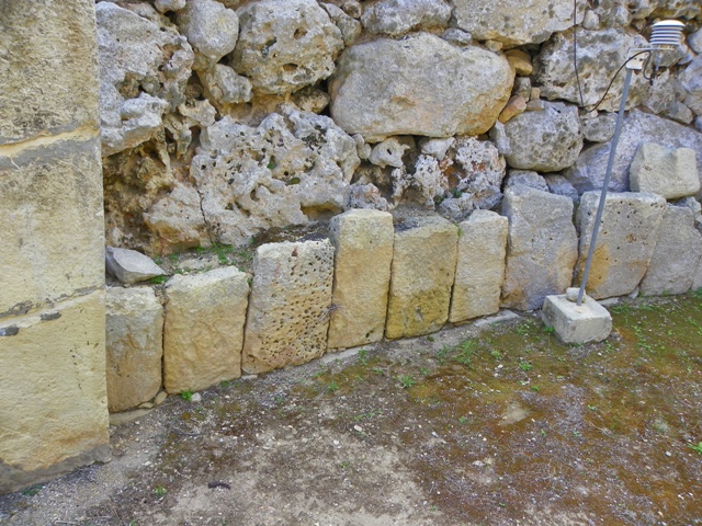 Detalles del tallado en los Templos de Ggantija