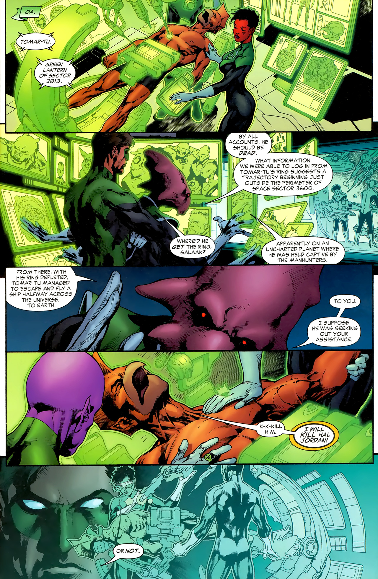 Green Lantern (2005) issue 11 - Page 2