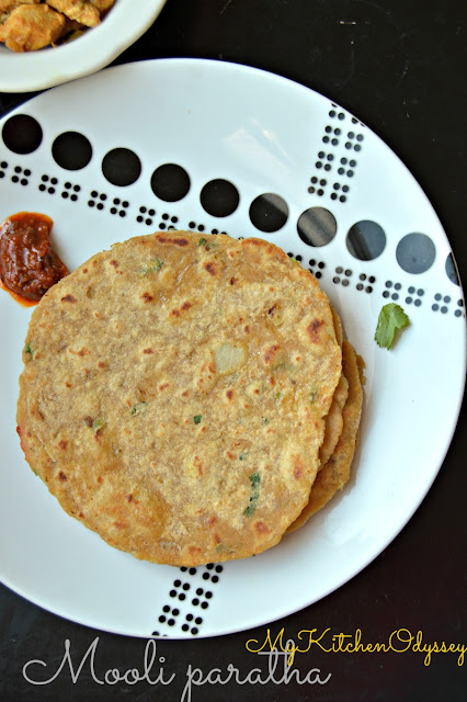mooli paratha recipe1