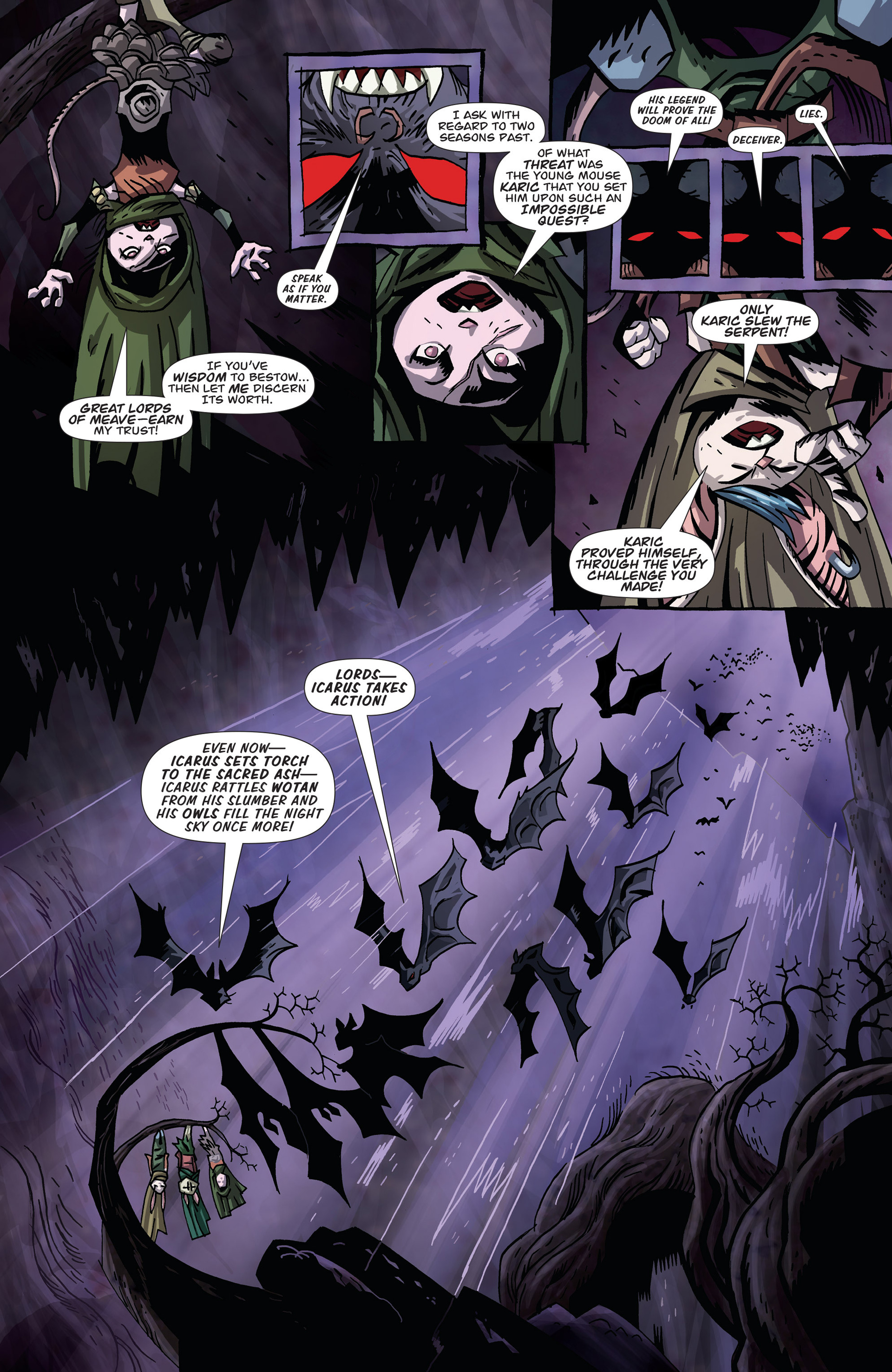 The Mice Templar Volume 4: Legend issue 9 - Page 21