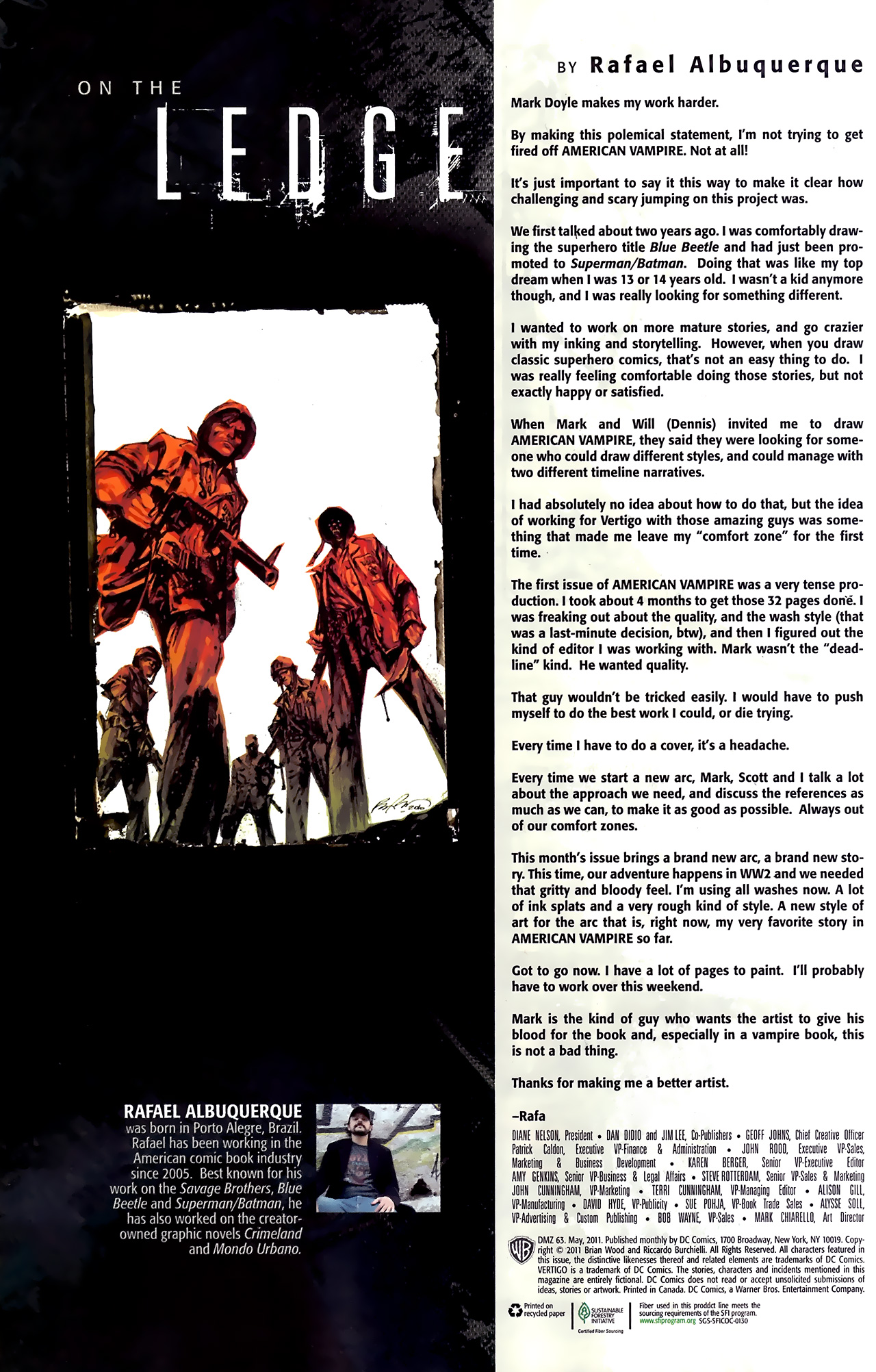 Read online DMZ (2006) comic -  Issue #63 - 24