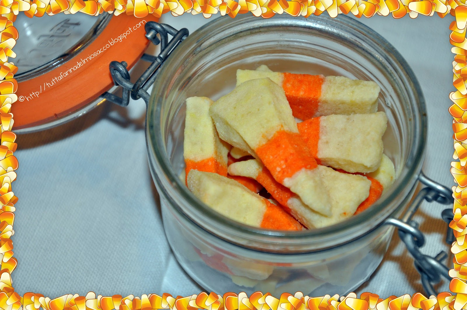 Tutta Farina Del Mio Sacco Candy Corn Cookies
