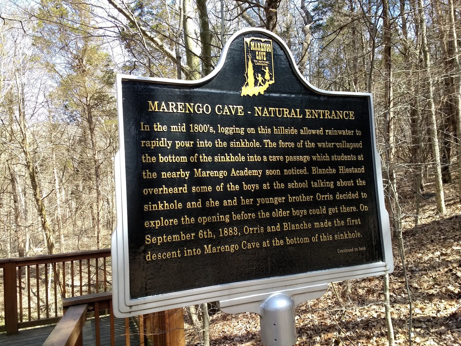 Kentucky Travels Marengo Cave in Marengo Indiana