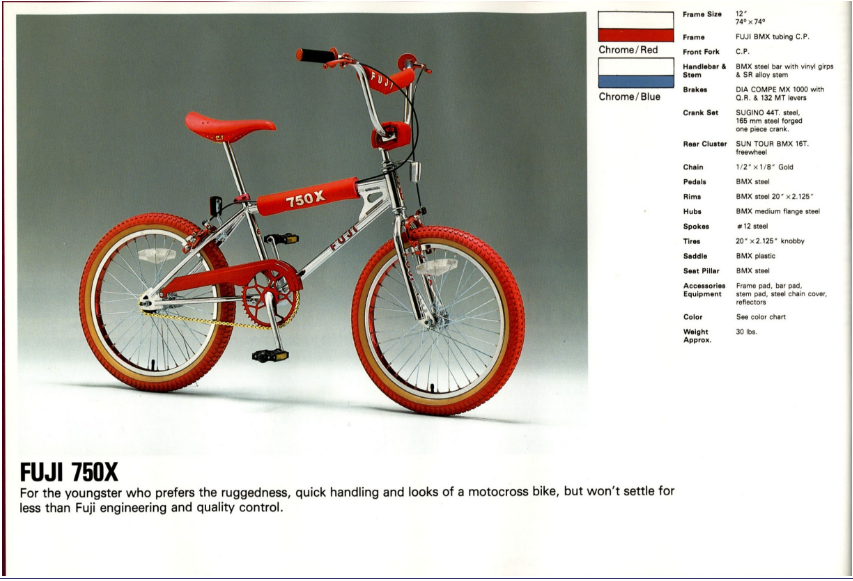 CATALOGUES FUJI FUJI 1985