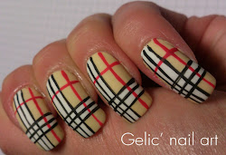 burberry nails matte nail