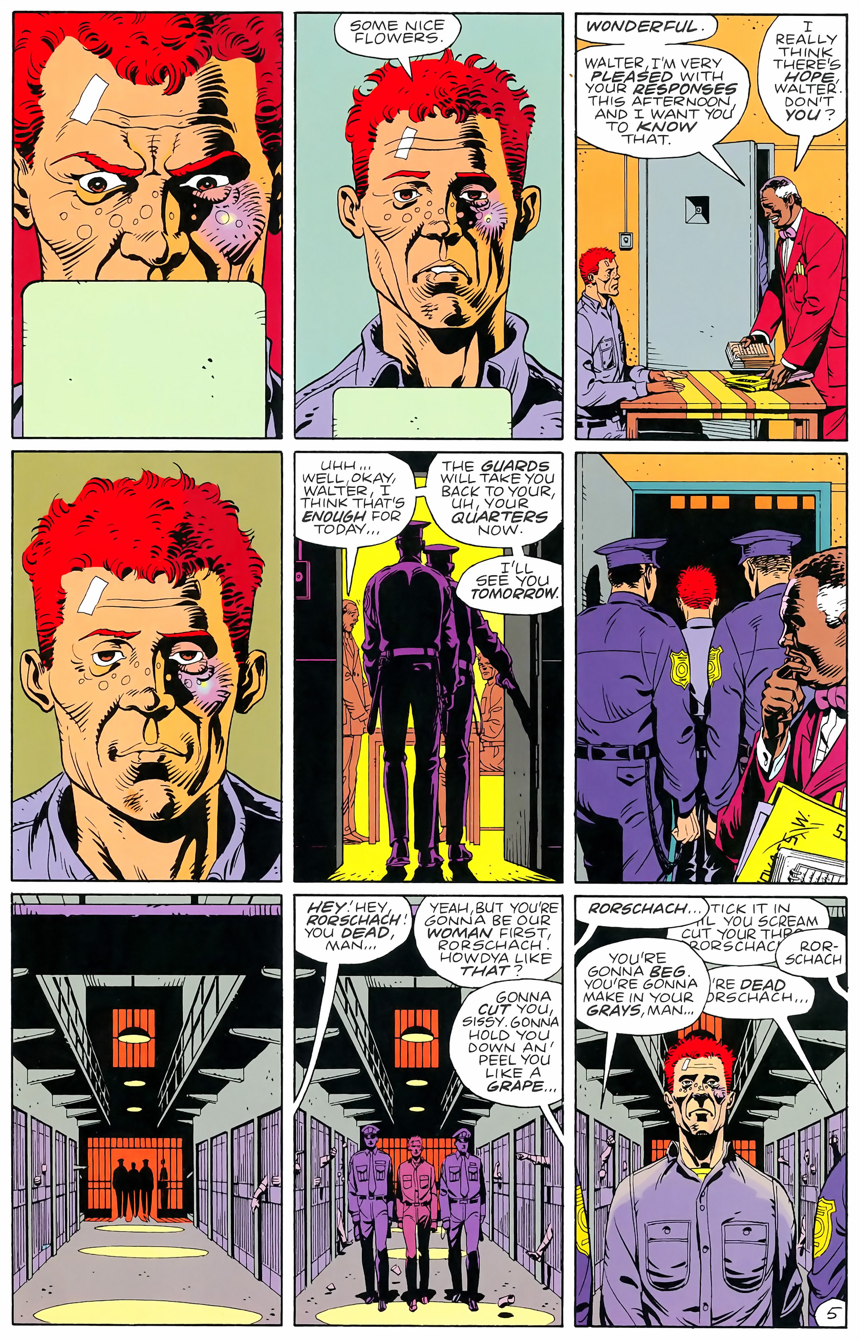 Read online Watchmen comic -  Issue #6 - 7