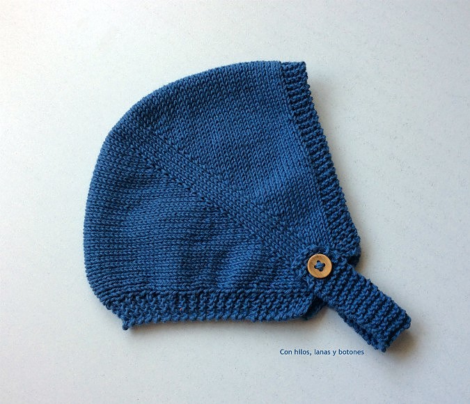 Con hilos, lanas y botones: DIY cómo hacer una capota a punto bobo para bebé paso a paso (patrón gratis)