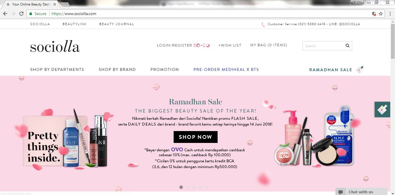 Sociolla Cara Order Sociolla Terbaru Mei 2018 Beauty Blogger Medan Christy Vero Tipsobrolanmanis