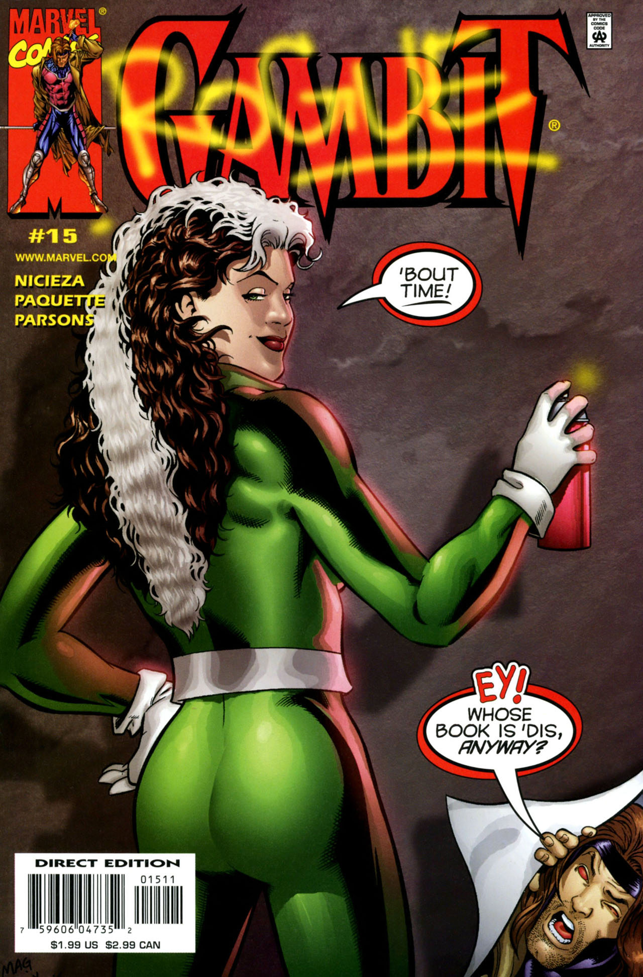 Read online Gambit (1999) comic -  Issue #15 - 1