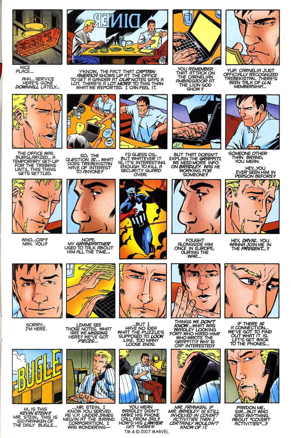 Read online Captain America (1998) comic - Issue # Annual 1999 - 13