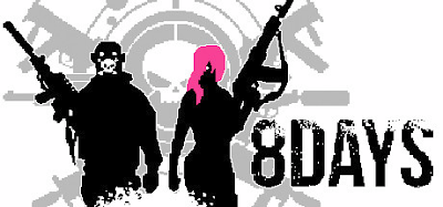 8Days Video Game Logo