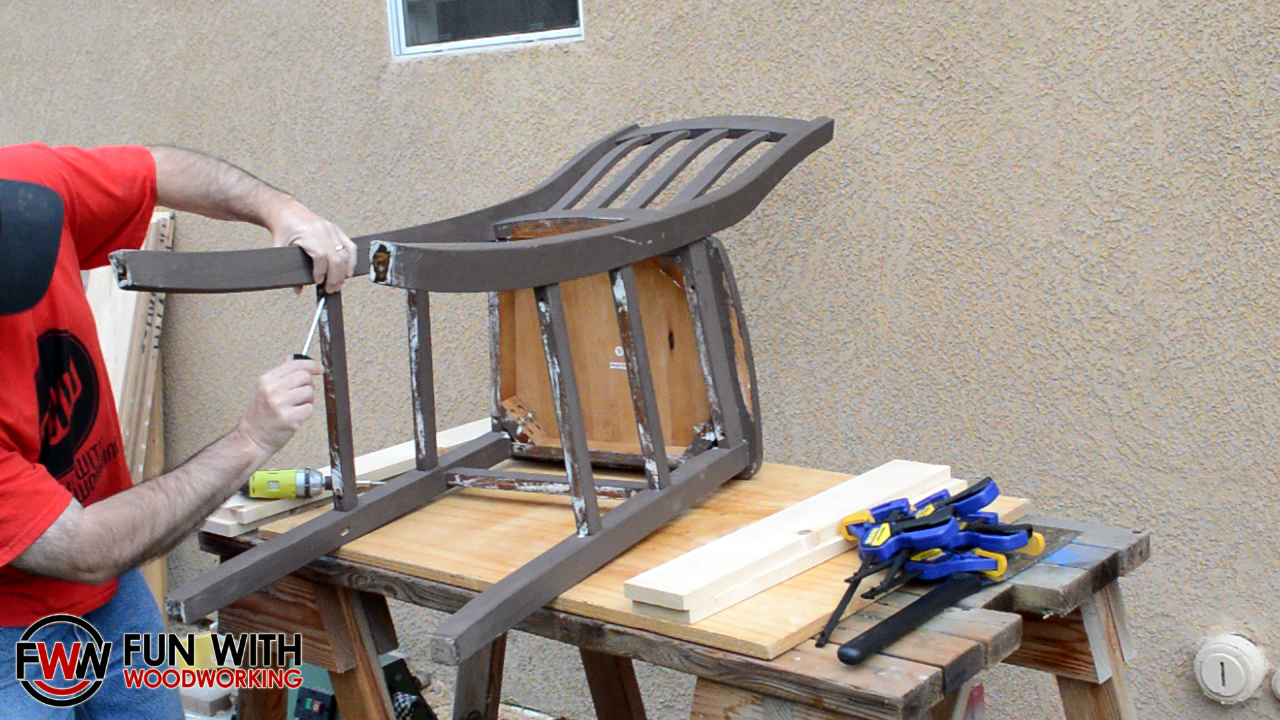 How to shorten a Bar Stool FUN WITH WOODWORKING