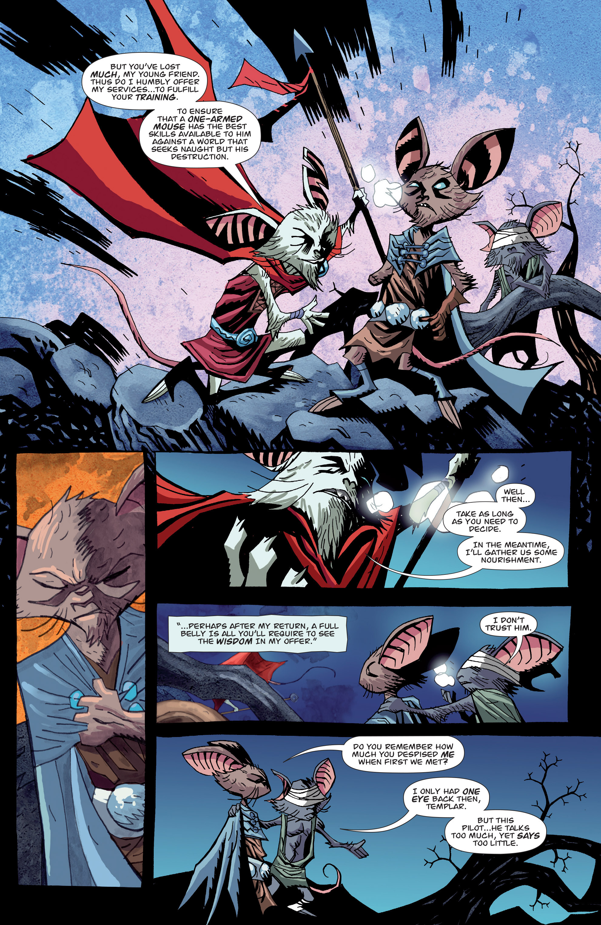 Read online The Mice Templar Volume 3: A Midwinter Night's Dream comic -  Issue # _TPB - 125