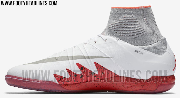 White / Crimson Nike HypervenomX Proximo Neymar x Jordan Boots 