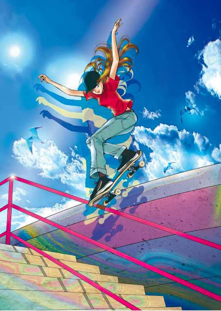 naoko-takeuchi-menggambar-cabang-olahraga-skateboarding