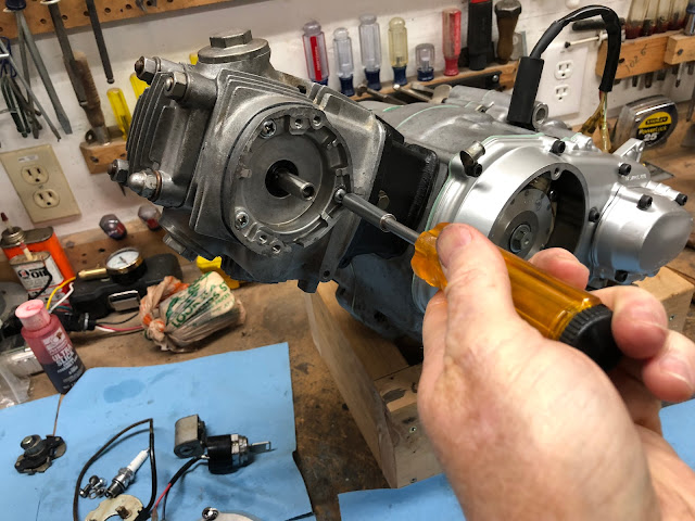 Honda CT90 engine rebuild