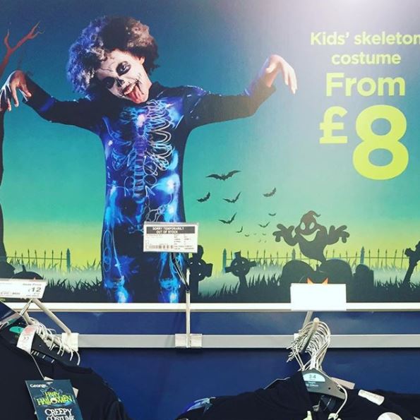 Face Model and Casting Management ASDA Halloween