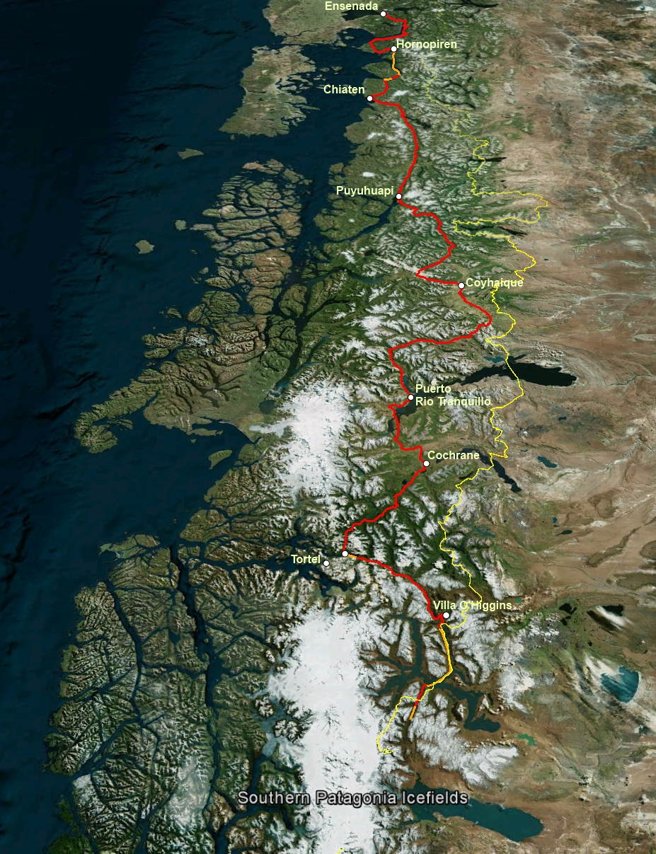 deCadence - cycling the world: The Carretera Austral