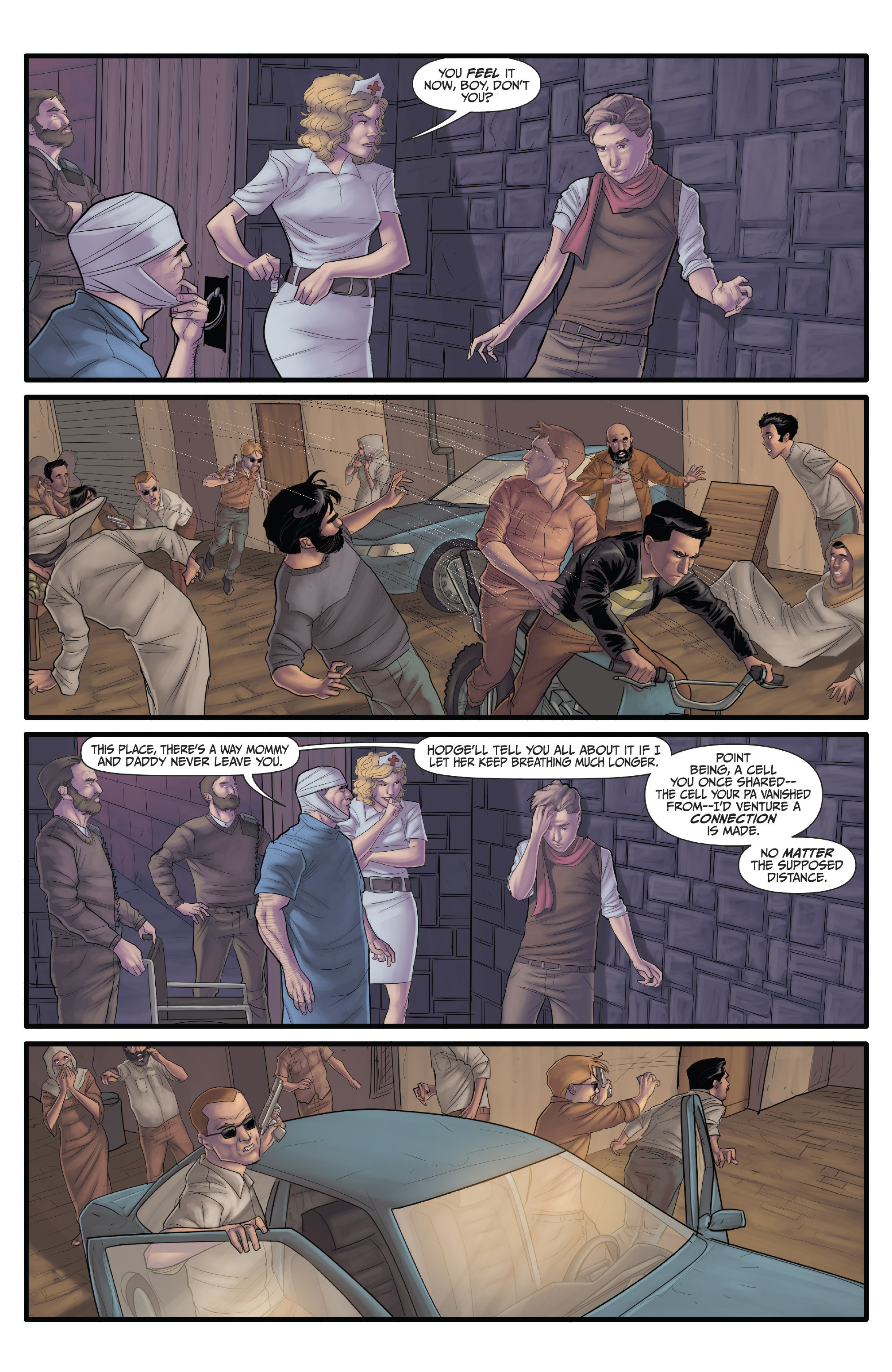 Read online Morning Glories comic -  Issue #38 - 23