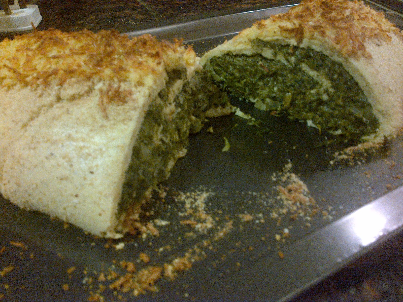 i-recipes: Cheese & Spinach Souffle Roll