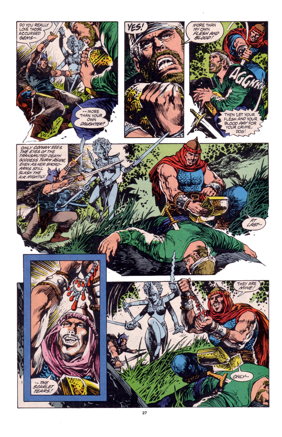 Read online Conan the Barbarian (1970) comic -  Issue #261 - 20