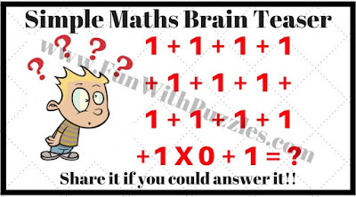 Interesting Brain Teasers to Challenge your Mind-Fun With Puzzles