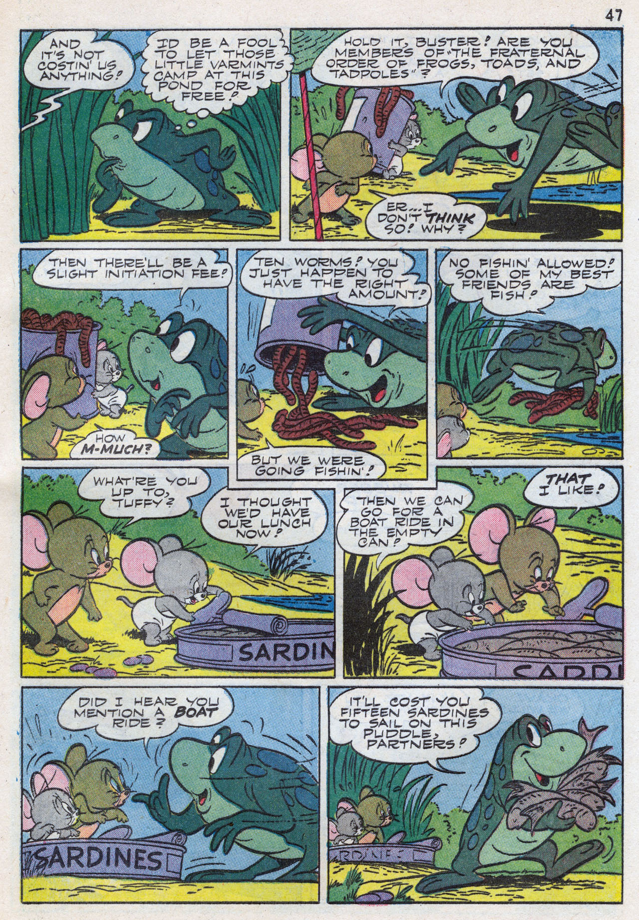 Read online Tom and Jerry's Summer Fun comic -  Issue #3 - 50