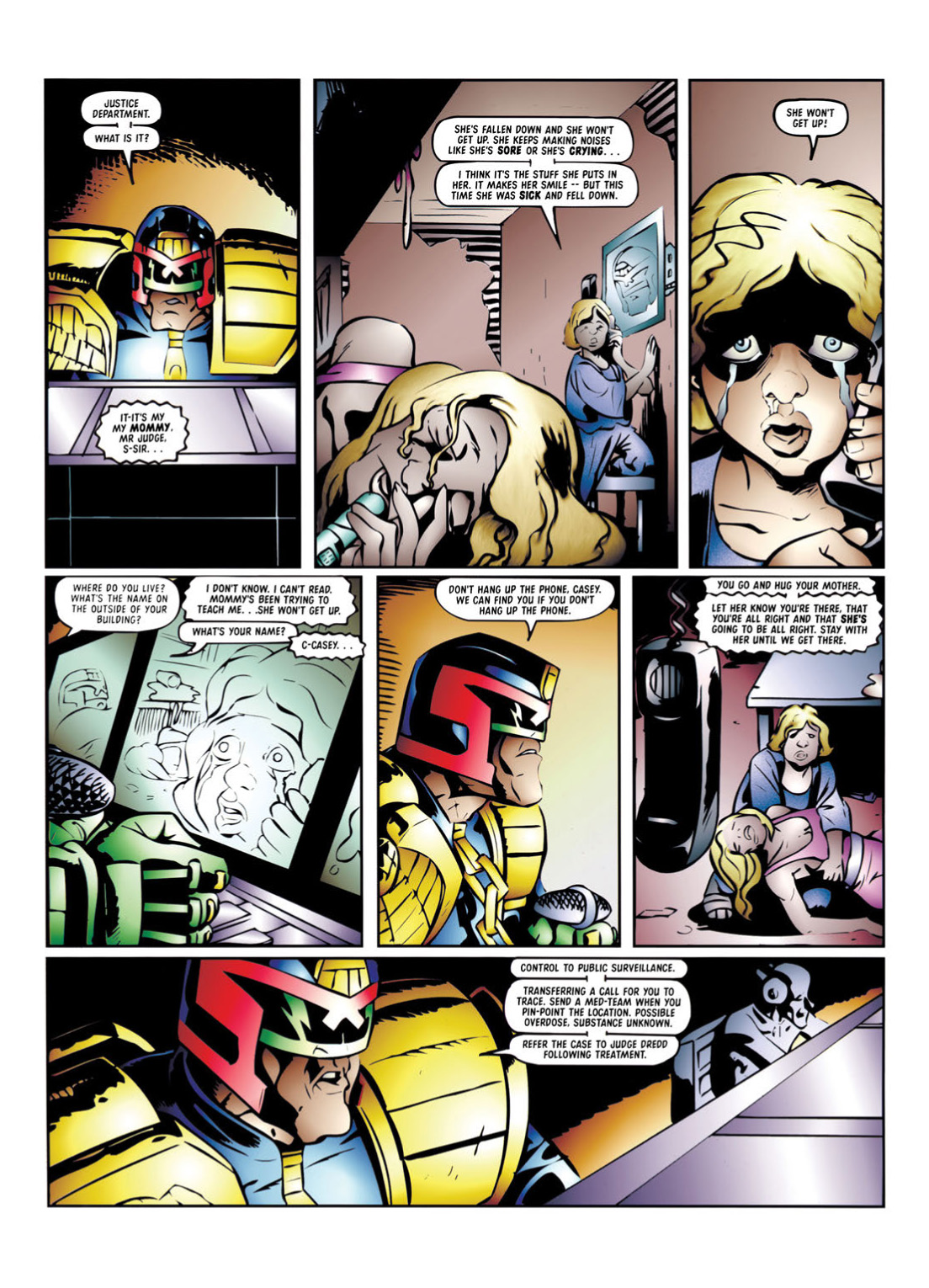 Read online Judge Dredd: The Complete Case Files comic -  Issue # TPB 25 - 313