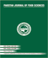 Pakistan Journal of Food Sciences  SCIENCE Pakistan