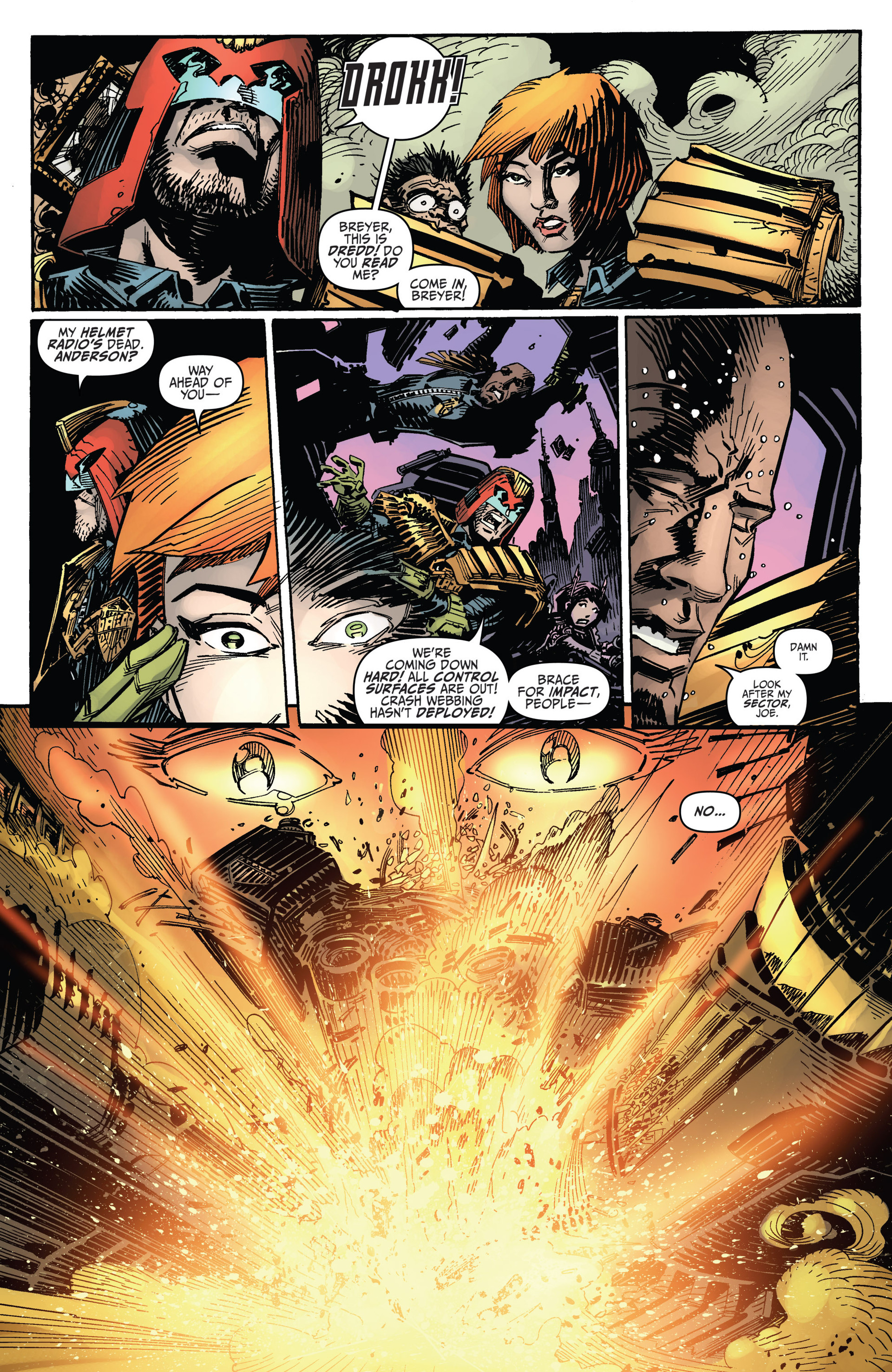 Read online Mars Attacks Judge Dredd comic -  Issue #3 - 19