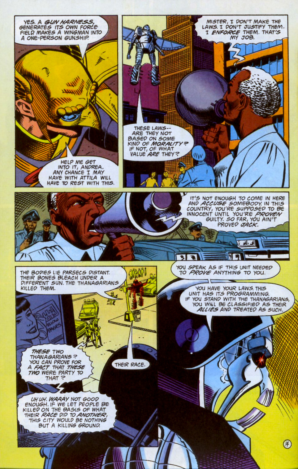 Read online Hawkworld (1990) comic -  Issue #19 - 15