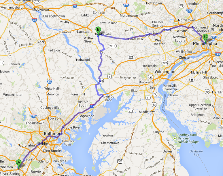 2014 Summer Trip Delaware/Pennsylvania