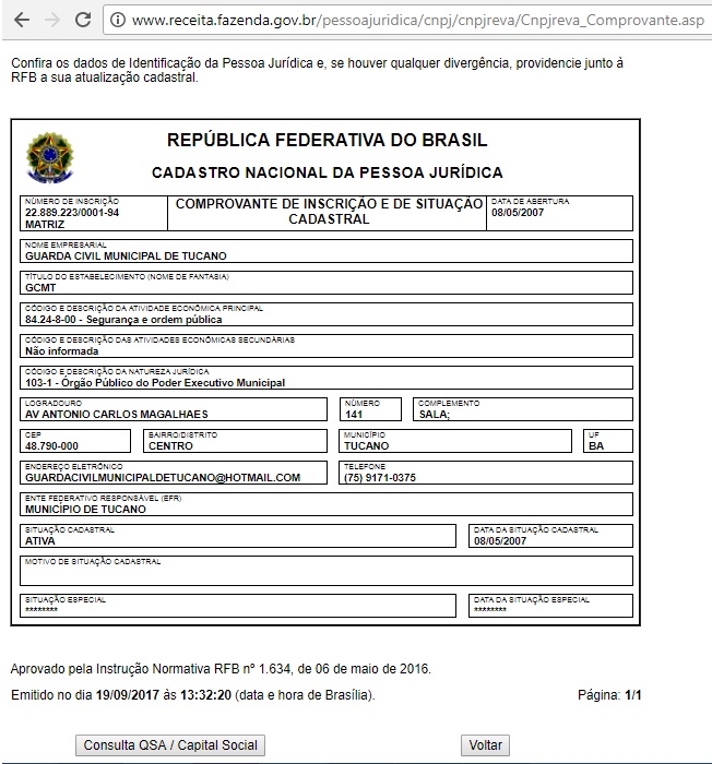 Importância da criação do CNPJ para as Guardas Municipais ...