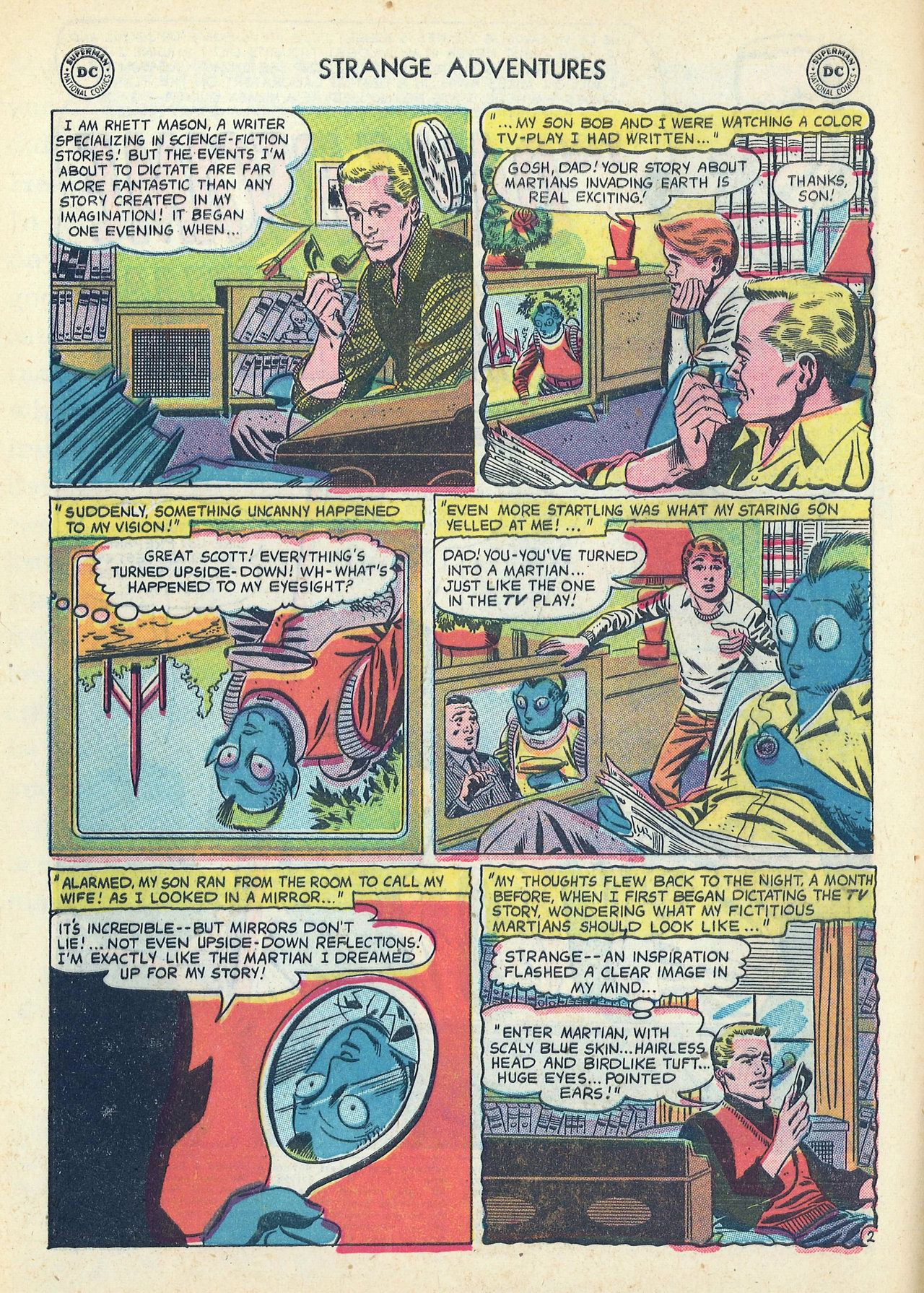 Read online Strange Adventures (1950) comic -  Issue #90 - 4