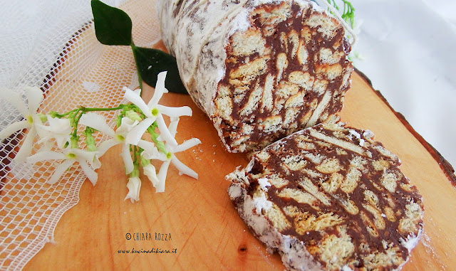 Salame di Cioccolato alla Nocciolata Salame di Cioccolato alla Nocciolata