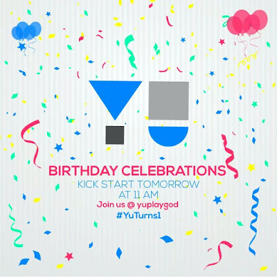 YU will celebrate anniversary on 13th January, celebration starts today - #YUTurns1