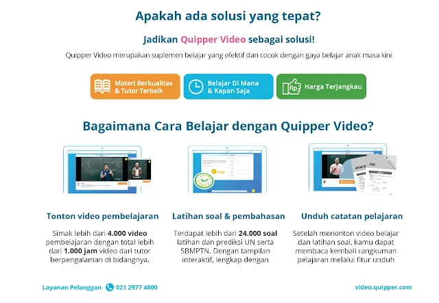 Cara Dapatkan Kode Promosi Quipper Video Tahun Ini