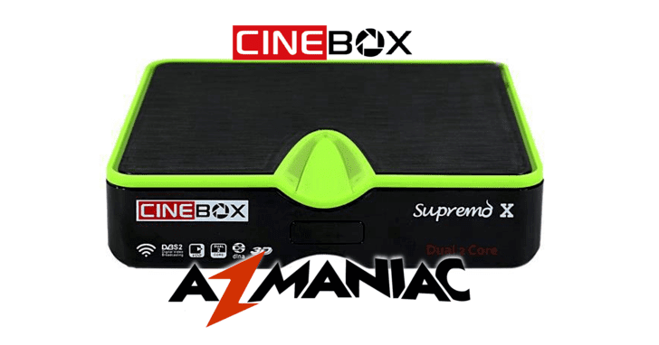 Cinebox Supremo X Dual Core Atualização - 29/07/2019 | AzManiac
