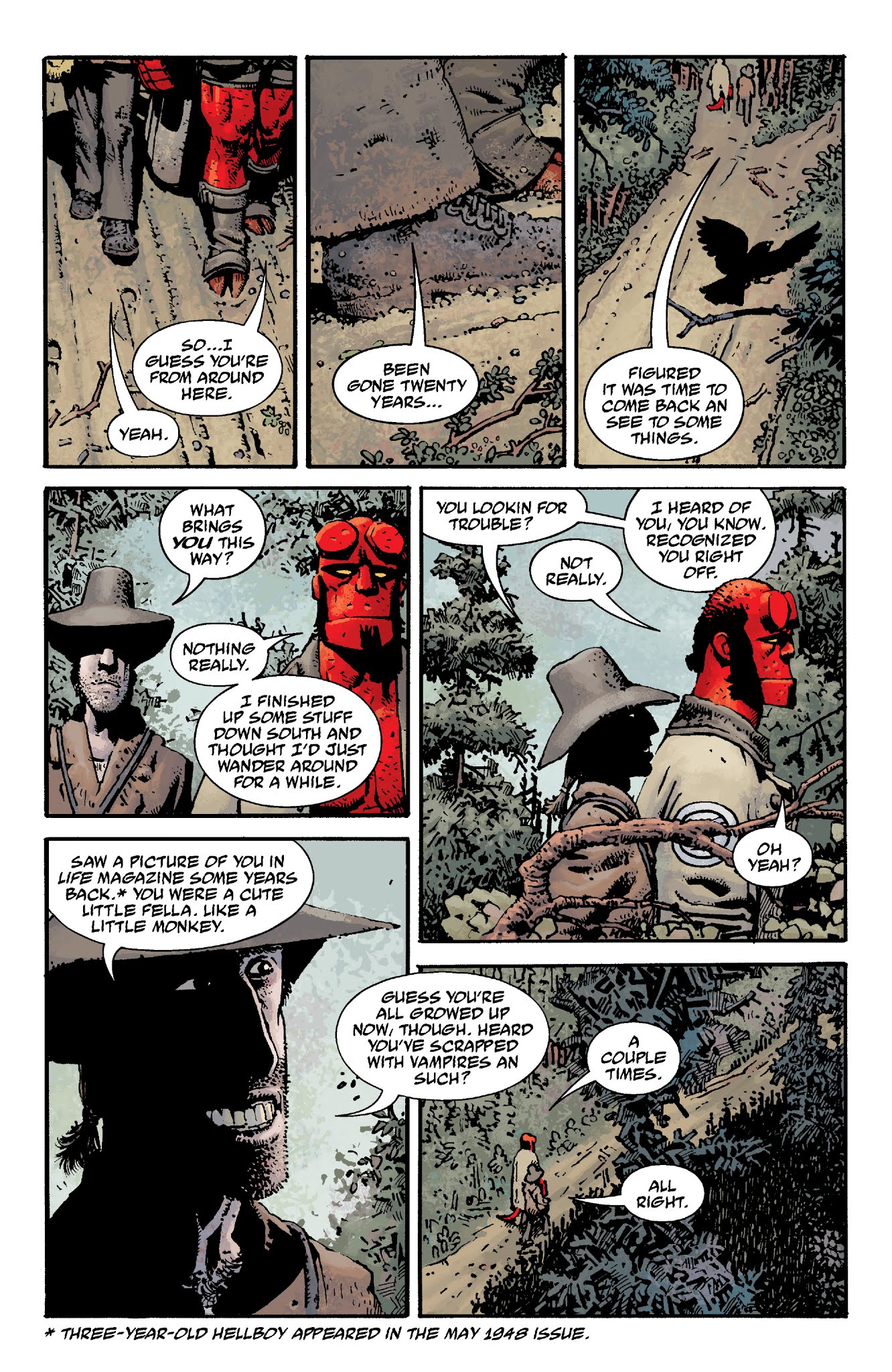 Read online Hellboy The Complete Short Stories comic -  Issue # TPB 1 (Part 3) - 8