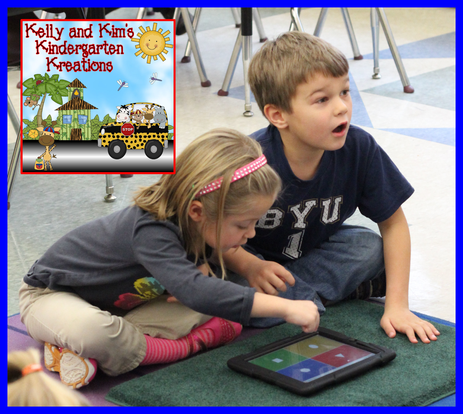 Kelly and Kim's Kindergarten Kreations Tech Tuesday Kahoot!