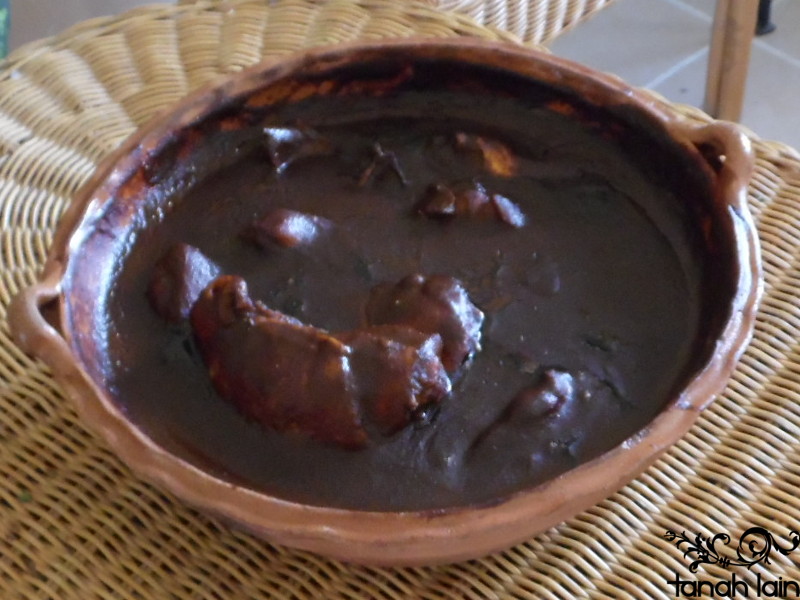 Receta de mole rojo