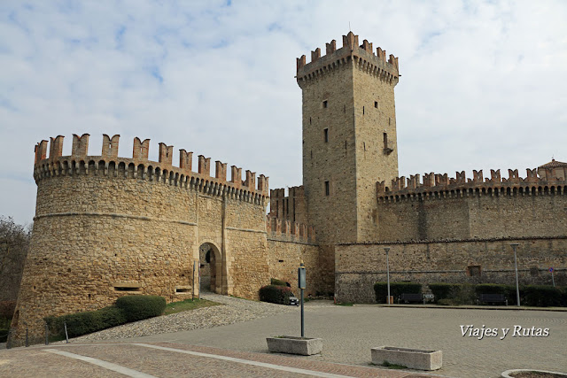 Murallas de Vigoleno, Piacenza, Italia