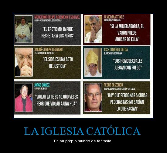MAS QUE CRITICAS LA IGLESIA CATÓLICA