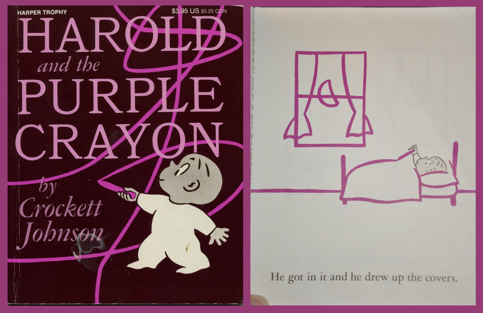Purple Crayon Book Synopsis Harold and the Purple Crayon Exodus