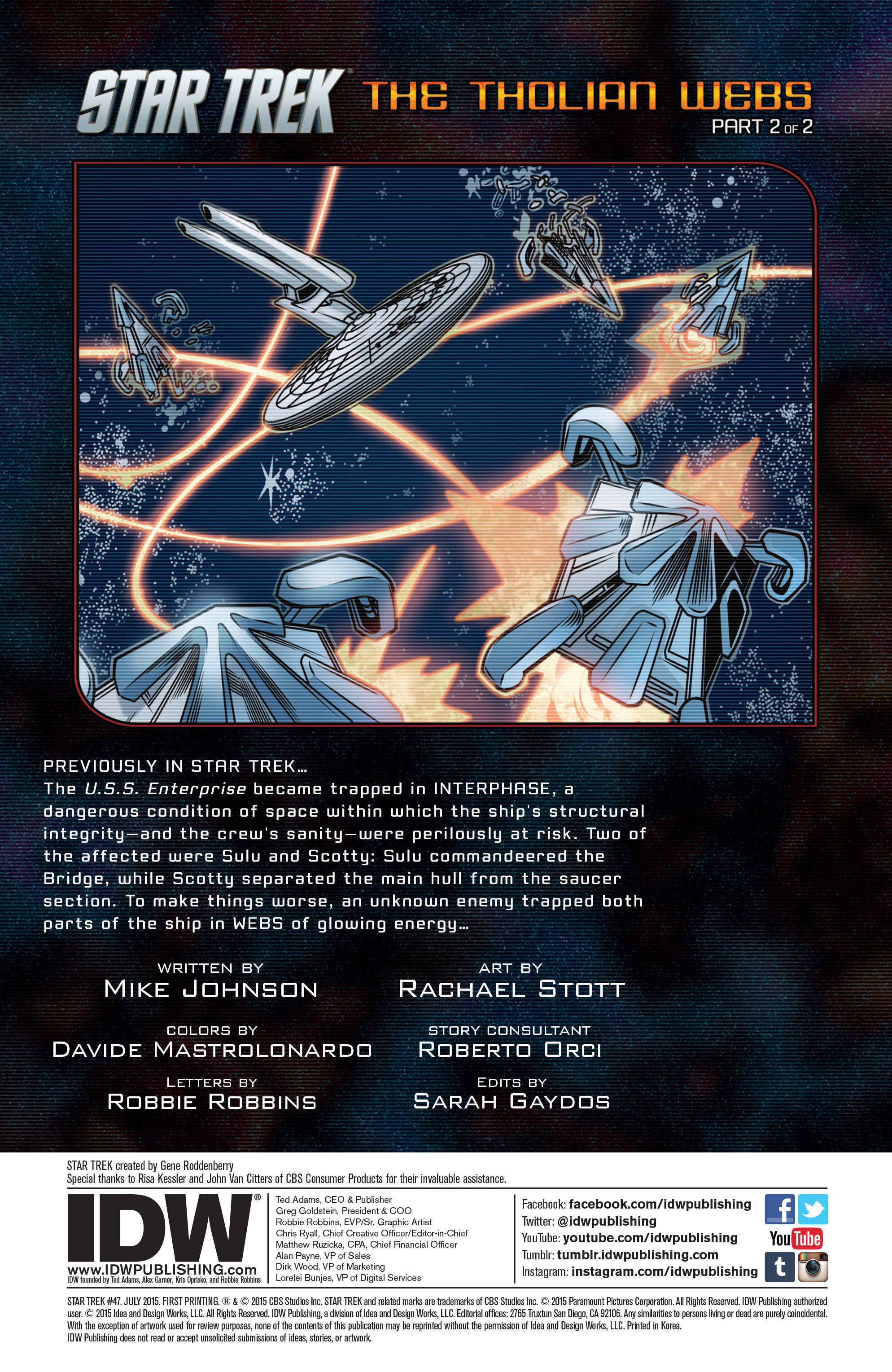 Read online Star Trek (2011) comic -  Issue #47 - 2