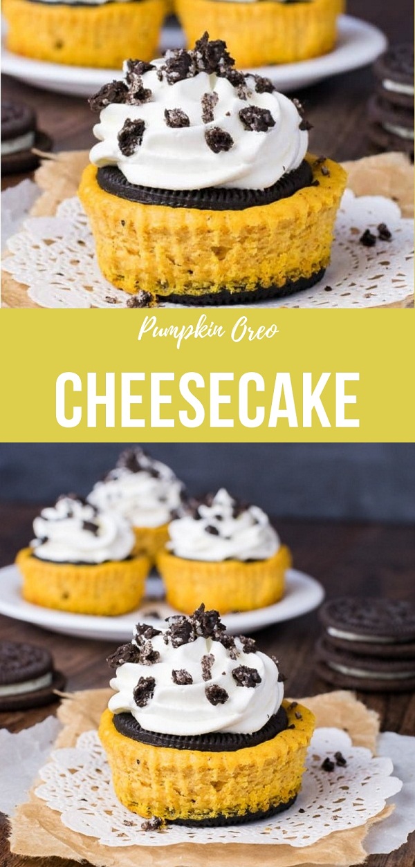 Pumpkin Oreo Cheesecake Pumpkin Oreo Cheesecake